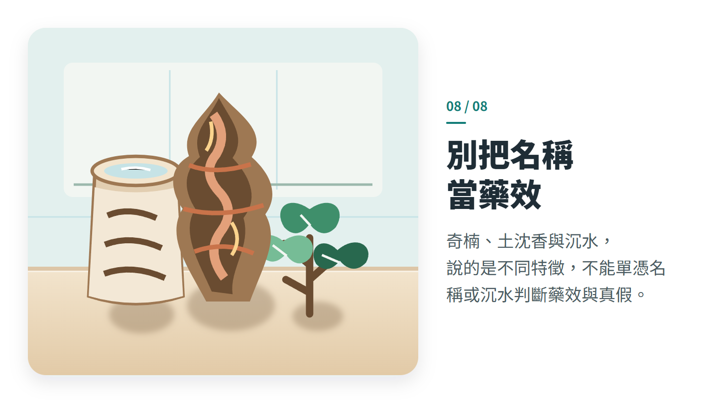 別把名稱 當藥效