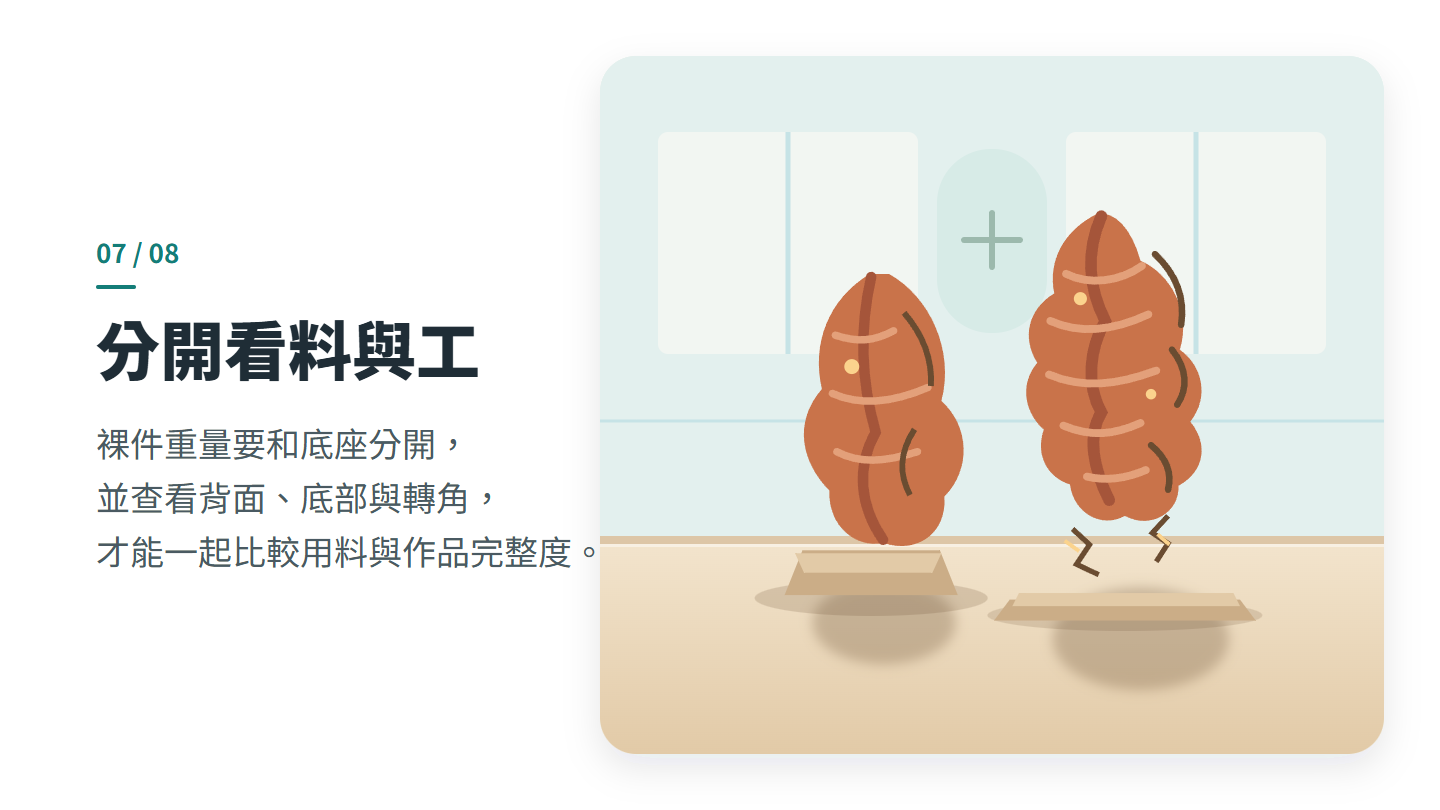 分開看料與工