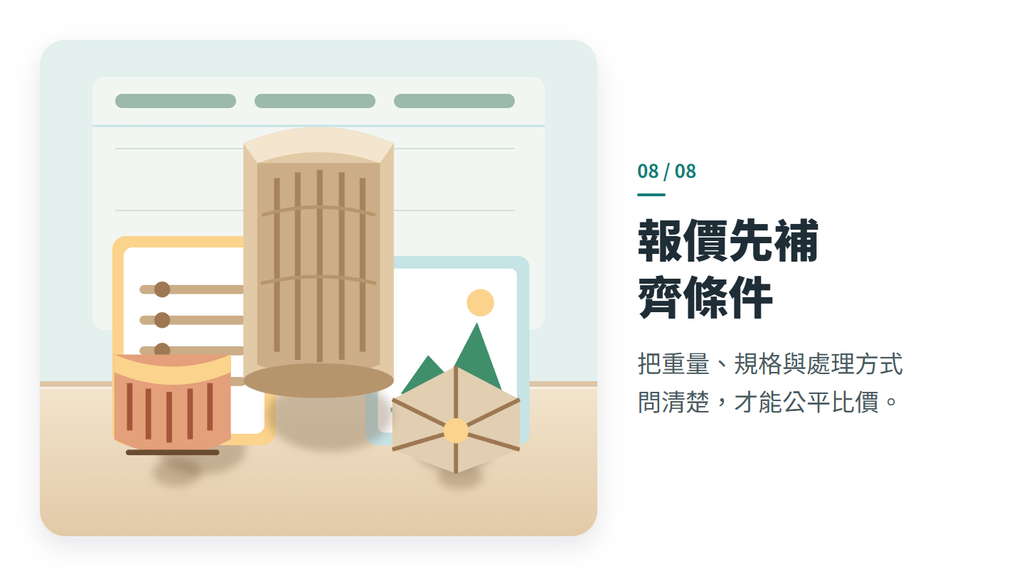 報價先補 齊條件