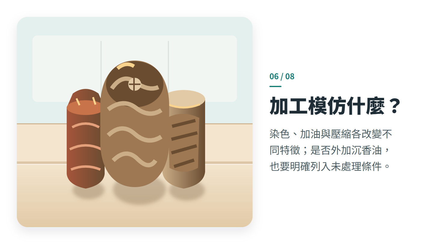 加工模仿什麼？
